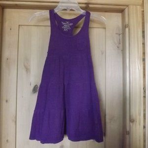 Faded Glory, Purple, Racerback Dress - Girls Size M (7/8)